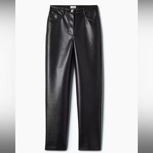 Aritzia Melina Pant - Vegan Leather